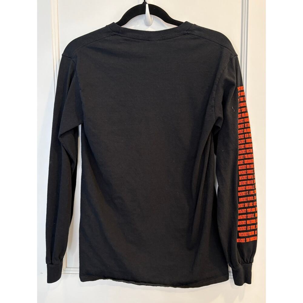 Panic! At The Disco Viva Las Vengeance Tour 2022 Long Sleeve Tee Black Small - Picture 2 of 5